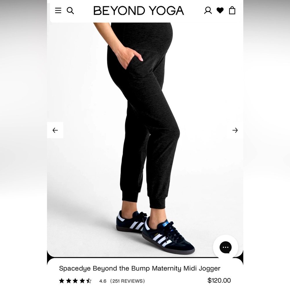 Beyond yoga_maternity jogger